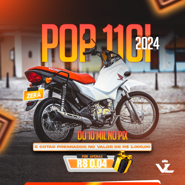 POP 100i 2024 0KM OU 10K NO PIX 